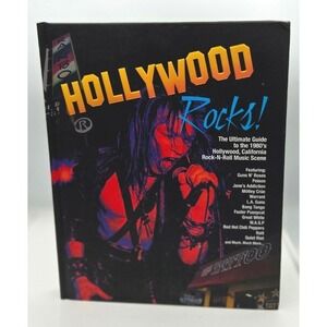 Hollywood Rocks! 1980s Los Angeles Music Scene Hardcover Guide - Cleopatra